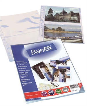 Bantex Fotolomme 15x21 Transparant.