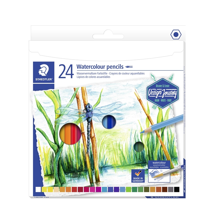 Staedtler Aquarelkleurpotloden set (24)