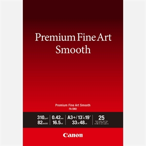 Canon FA-SM2 FineArt Premium Smooth - A3+, 25 sheets

Canon FA-SM2 FineArt Premium Smooth - A3+, 25 vellen