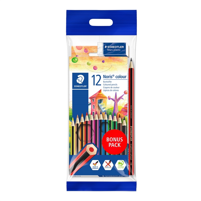 Staedtler Kleurpotlood Noris SET Kleurassortiment (12)