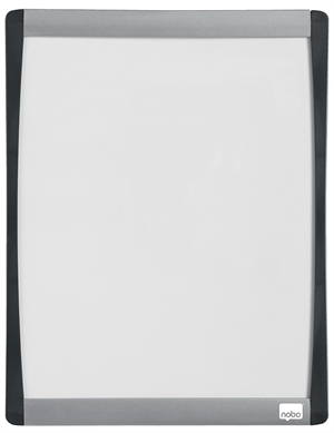 Nobo WB whiteboard met gebogen frame wit 28x21,5 cm