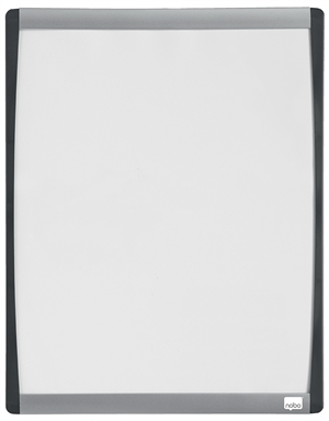 Nobo whiteboard met gebogen frame wit 33,5x28cm