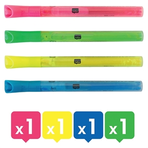 Nobo WB Markeerstift neon rond 2 mm assorti (4)