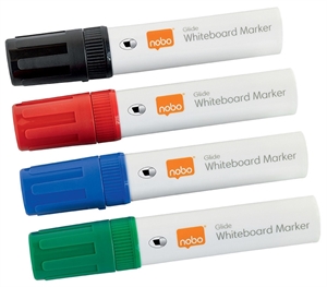 Nobo WB Marker Glide Jumbo schuin 10mm assorti (4)