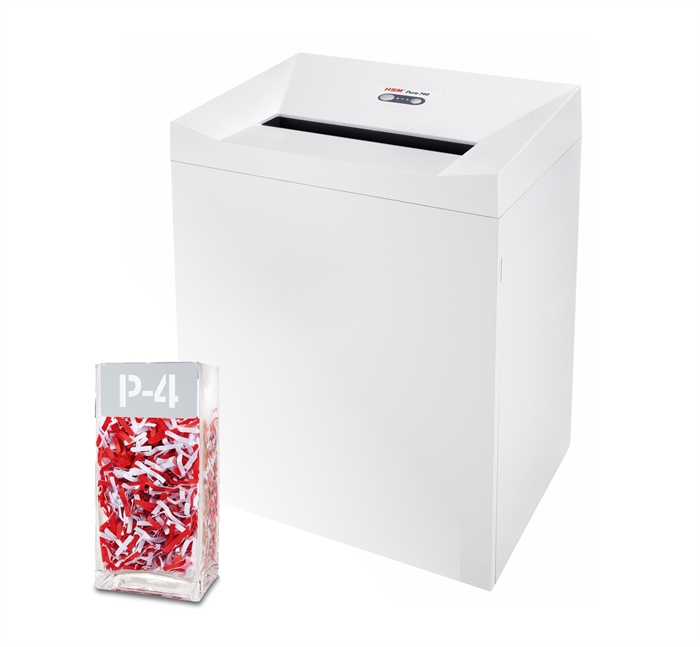 HSM Pure shredder 740 P4 4,5x30 confetti.