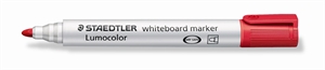 Staedtler WB Marker Lumocolor, rond 2 mm, rood.