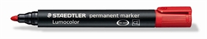 Staedtler Marker Lumocolor Perm rond 2,0 mm rood