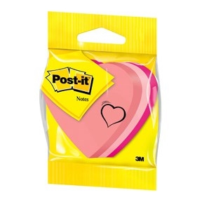 3M Post-it Notes 70 x 70 mm, "hart" neon