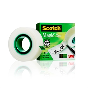 3M Tape Scotch Magic 19mmx33m3M Tape Scotch Magic 19mmx33m