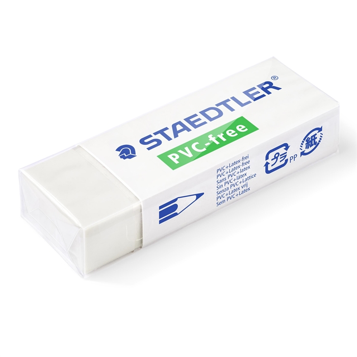 Staedtler gumleer PVC-vrij 65x23x13mm