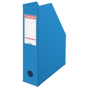 Esselte Tijdschriftenhouder Vivida PVC A4 70mm blauw