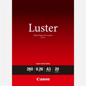 Canon Fotopapier Pro Luster 260g/m² - A3, 20 vellen