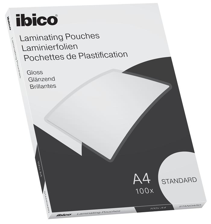 Esselte Lamineerhoes basis standaard 125my A4 (100)