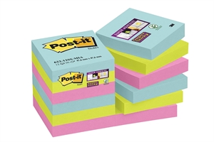 3M Post-it-notities super sticky 47,6 x 47,6 mm Cosmic - 12 stuks