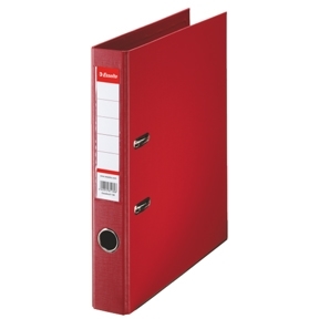 Esselte Ordner standaard. PP A4 50mm rood.