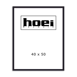 Zwarte houten lijst voor foto en posters 40 x 50 cm