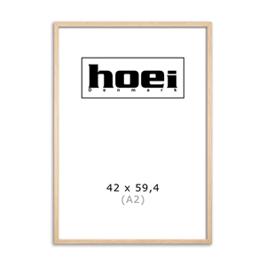 Eikenhouten lijst voor foto's en posters 42 x 59,4 cm (A2)
