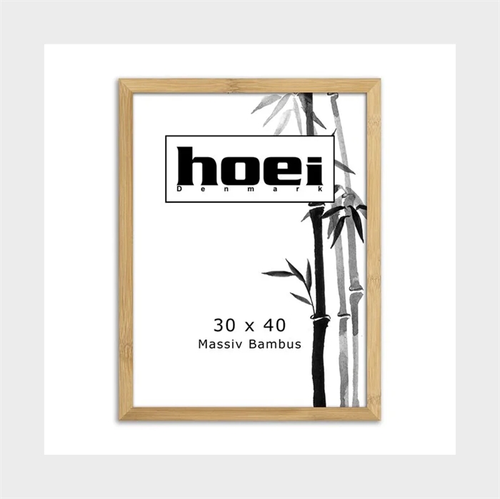 Bamboe fotolijst voor foto\'s en posters 30 x 40 cm