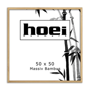 Bamboe houten frame voor foto's en posters 50 x 50 cm
