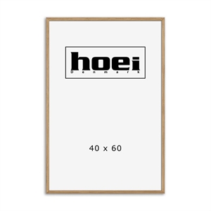 Massieve eikenhouten lijst voor foto en posters 40 x 60 cm