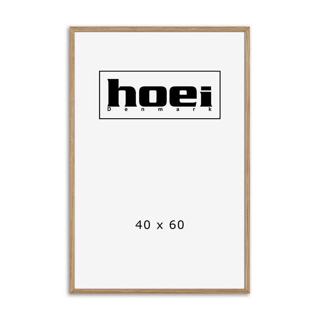 Massieve eikenhouten lijst voor foto en posters 40 x 60 cm