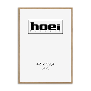 Massieve eikenhouten lijst voor foto's en posters is 42 x 59,4 cm ( A2 )