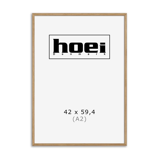 Massieve eikenhouten lijst voor foto\'s en posters is 42 x 59,4 cm ( A2 )