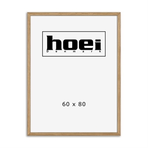 Massief eikenhouten lijst voor foto en posters 60 x 80 cm
