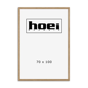 Massieve eikenhouten lijst voor foto en posters 70 x 100 cm
