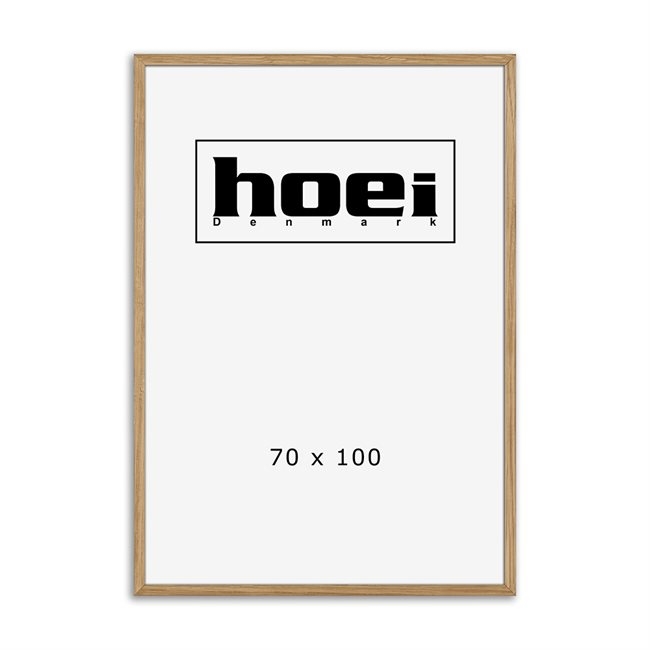 Massieve eikenhouten lijst voor foto en posters 70 x 100 cm