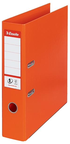 Esselte Brevordner No1 Power PP A4 75mm oranje