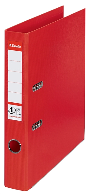 Esselte Brevordner No1 Power PP A4 50mm rood