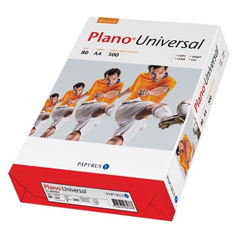 A4 Plano Universeel 80 g/m² - 500 vellen pak met gaatje.