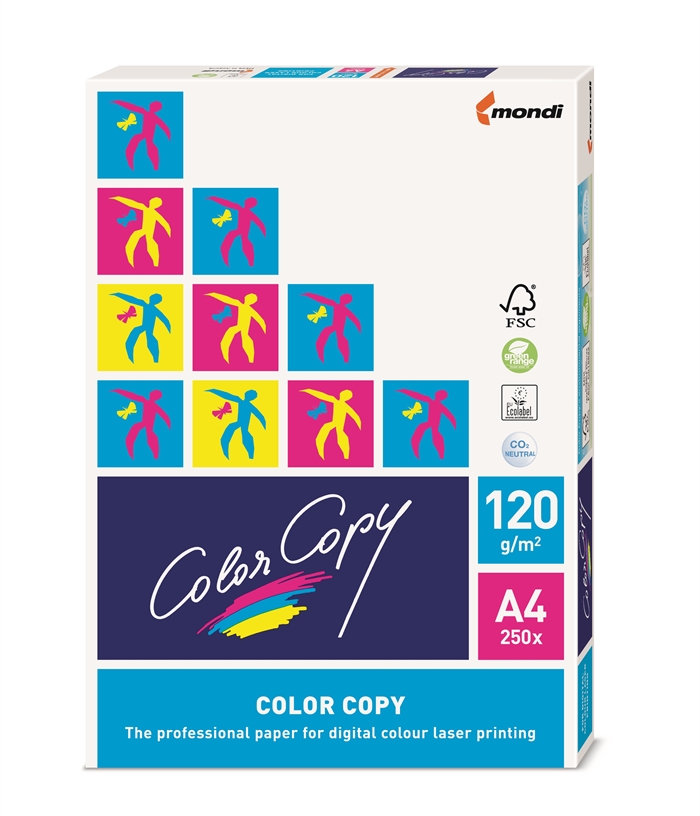 Kopieerpapier ColorCopy 120 g/m² A4 - 250 vellen pak