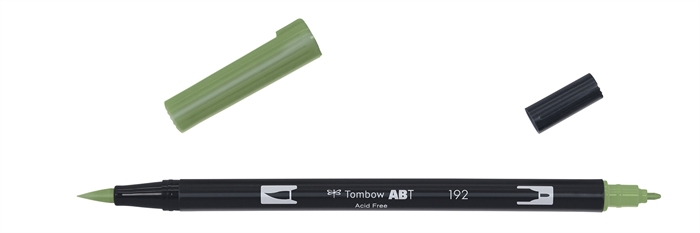 Tombow Marker ABT Dual Brush 192 asperges