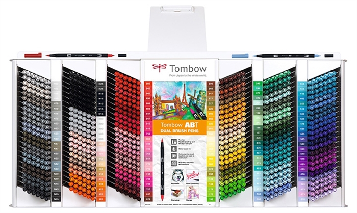 Tombow Marker ABT Dual Brush Pen inhoud voor display (864)