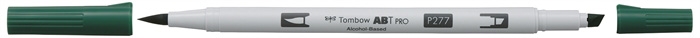 Tombow Marker alcohol ABT PRO Dual Brush 277 donkergroen