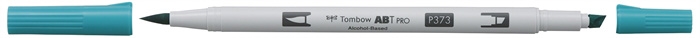 Tombow Marker alcohol ABT PRO Dual Brush 373 zeeblauw