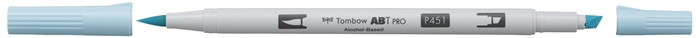 Tombow markeerstift alcohol ABT PRO Dual Brush 451 hemelsblauw