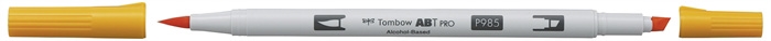 Tombow Marker alcohol ABT PRO Dual Brush 985 chroomgeel.