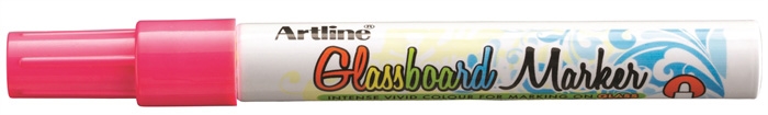 Artline Glastavle marker 2.0 lichtroze