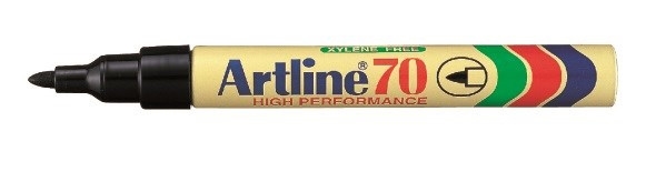 Artline Marker 70 permanent 1.5 zwart