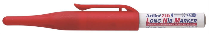 Artline Marker 710 Lange Punt rood