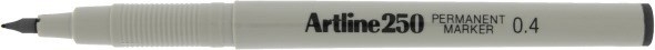 Artline Permanente Marker 250 0.4 zwart