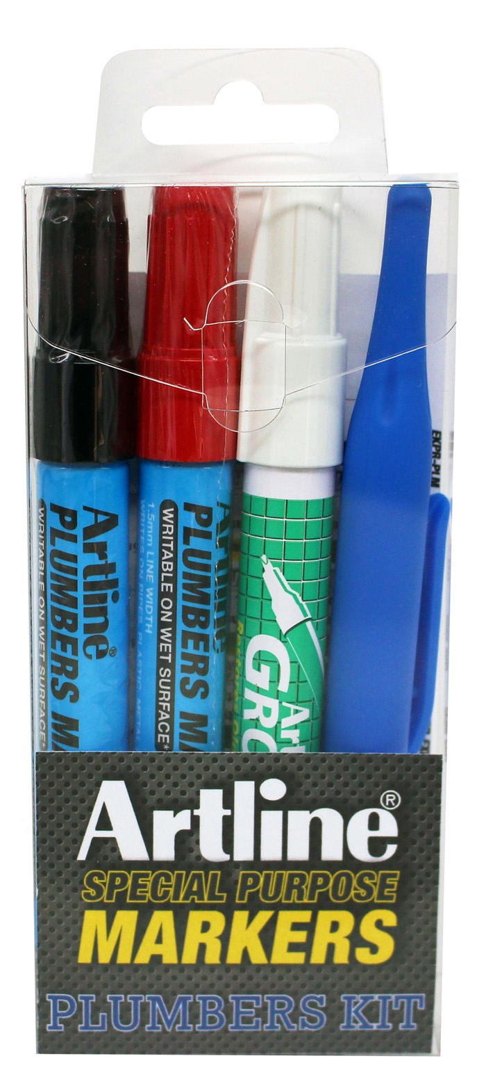 Artline Loodgietersset 4-pack