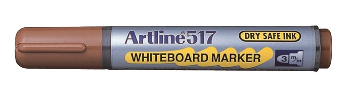 Artline Whiteboard Marker 517 bruin