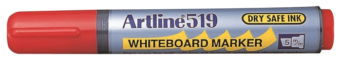 Artline Whiteboard Marker 519 rood.