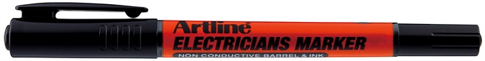 Artline elektriciens markeerstift zwart