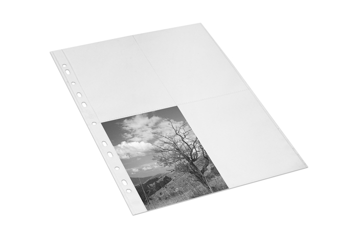 Bantex Fotolomme 10x15 0,8 mm hoogformaat 8 foto\'s transparant (10)