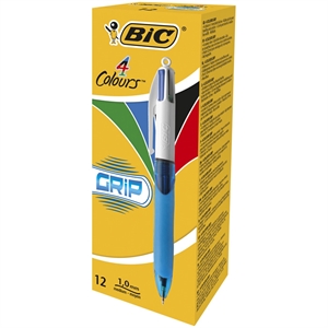 Bic Kugelpen 4 kleuren Bic Grip